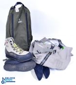 Vision Fly Fishing Chest Waders size XL, plus, a pair of Vision Hopper wading boots, with felt