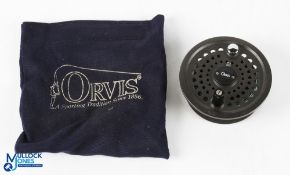 Orvis USA Battenkill 5/6 disc drag alloy spare spool in Orvis pouch