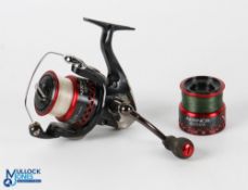 Shimano Aernos 4000 FA fixed spool spinning reel with spare spool, good bail, on/off check, 6