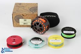 A superb Lamson Waterworks Litespeed 4 Hard Alox salmon fly reel - 4.5