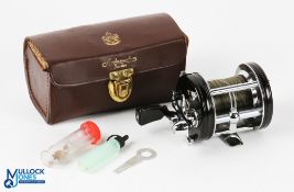 Abu Sweden 6000C Ambassadeur RHW multiplier No 047000, counter balanced handle, on/off check,