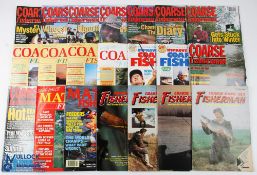 1980-1990s Coarse Fishing magazines: a mixed selection to include magazines of Fisherman's Weekly,
