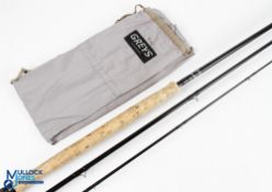 Greys Alnwick Helmsdale Special carbon salmon fly rod 13ft 3pc line 9#, 27in handle with Fuji down