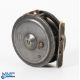 A scarce H Monk Seller Gunmaker, Chester, Dingly built alloy fly reel 3" spool with 3 screw brass - Image 2 of 2