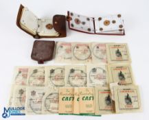 An interesting collection of leaders and casts, as follows: 5x Hardy's with seals in place; 13x