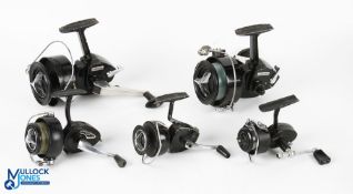 5x Fixed Spool Reels - including 2x Intrepid Cresta, Intrepid Elite, Intrepid Black Prince and