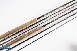 Daiwa Amorphous Wisker Osprey carbon Spey casting special by Jim Love. Salmon fly rod 15', 3pc, line