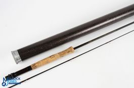 Bruce & Walker England Hexagraph American brook trout rod 8ft 2pc line 3/5#, alloy uplocking reel