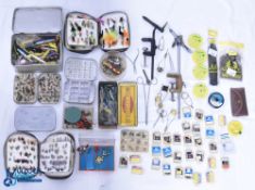 Fly Fishing Accessories, to include an alloy Hardy fly tin 2x R Wheatly slim alloy tins both with