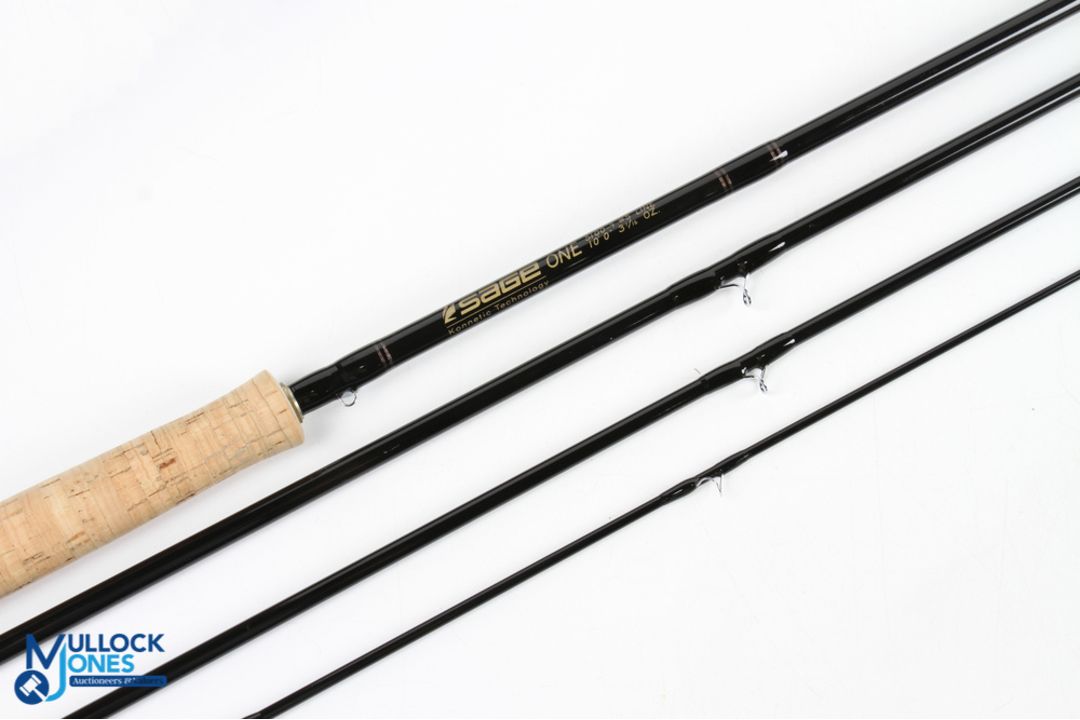 A superb Sage One 5100-4 Kinetic Technology carbon trout fly rod - 3 1/16oz, 10' 4pc, line 5#, alloy - Image 3 of 3