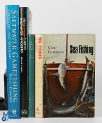 Sea Fishing Books, to include Sea Fishing Clive Gammon 1969, Sea Fishing with The Expert's Jack