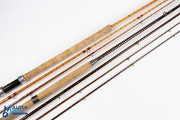 B Jones Astwood Bank split cane salmon fly rod 12ft 3pc, 24