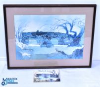 1978 Abu Tight Line Fishing Poster Catalogue, a very limited edition print of the front cover -