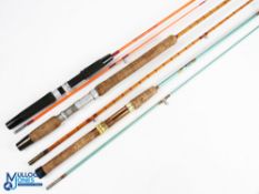 Unnamed split cane spinning rod - 8ft 2pc 2