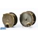 J Bernard & Son, 5 Church Place, Piccadilly, London - 4" plate wind wide spool salmon reel, oversize - Image 1 of 2