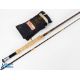 Hardy Alnwick "Jet" hollow glass fibalite trout fly rod 9ft 2pc line 7#, alloy uplocking reel - Image 1 of 4