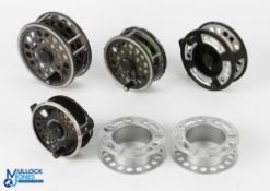 Greys GRXi cassette alloy fly reel with 2x cassettes 3 7/8