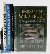 Trout Fishing Books: In Search of Wild Trout Nicholas Fitton 1992, Trout from Small Stillwaters