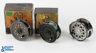 J W Young & Son Redditch Beaudex alloy fly reel 3 3/8