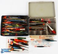 Three boxes of mixed floats, over 100 in total (3)