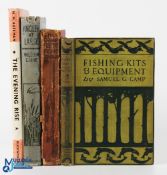 3x Period Fishing Books - to include Fishing Kits & Equipment Samuel G Camp 1915, The Complete