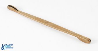 Another one for the Hardy collector - a solid brass big game disgorger - 7.5