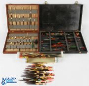 Large collection of floats comprising: a box 15