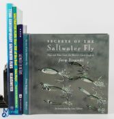 4x Saltwater Fly Tying Books, Saltwater Fly Pattern Left Kren P/B, Secrets of The Saltwater Fly F-