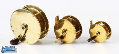Unnamed brass crank wind reel 2.5