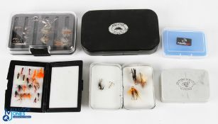 A selection of pocket fly boxes - 2x Richard Wheatley vest boxes, 3.5