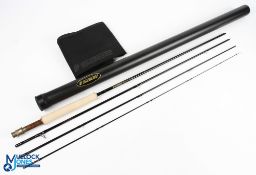 A very fine Sage One Kinetic Technology carbon trout fly rod 2 15/16oz, 596-4, 9' 6