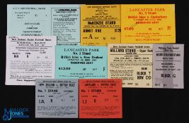 1983 British & I Lions Rugby Tickets (9): For three of the four tests (Christchurch, Wellington &