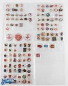 Leigh Centurions Rugby League Enamel and metal Badge Collection - a good selection to include