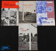 Collection of Norway home international programmes 1963 Scotland, 1964 Republic of Ireland, 1974