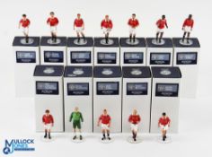 Corgi Manchester United Official Merchandise Icon Metal Special Figures, to include Andy Cole, Nicky