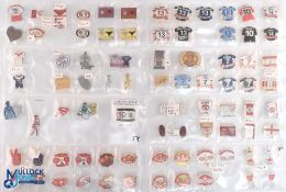 St Helens Rugby League enamel badge selection featuring Saints, Challenge Cup Final, King of