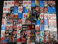 2004 & 2005 St Helen's Rugby H & A League Programmes (c.75): A boxful of the Saints' issues for