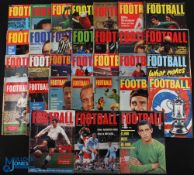 1957-1971 Charles Buchan's Football Monthly Magazines a collection of 31 assorted issues, in mixed