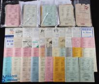 1955-6 to 59-60 St Helen's H & A Rugby League Programmes (218):