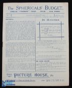 Pre-WW1 1913/1914 Hoffman Athletic v Nunhead friendly match 15 November 1913, large issue of 12
