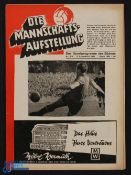 1961/62 Nurnberg v Fenerbahce European Cup match programme 3 December 1961; good. (1)