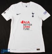 Son Heung-min No 7 Tottenham Hotspur 2021/22 home match issue football shirt - Nike AIA / Better