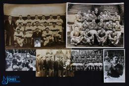 Barrow & Workington RLFC Photos (6): One Barrow, losing at Wembley 1938, and five Workington, inc