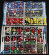 Panini Adrenalyn XL Champions League and UEFA Euro 2016 Binder Album - partly completed 2