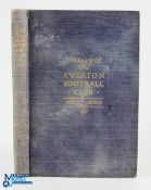 Everton Football Club hard backed Book Published in 1929 as a 50th Year Jubilee Souvenir Edition