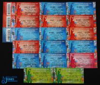 2007 RWC Rugby Ticket Selection (17): Games with all home countries included: Final, 3/4 playoff,
