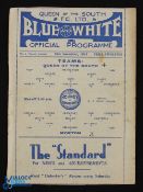 1947/48 Queen of the South v Morton Div. 'A' match programme 15 November 1947; has been trimmed,