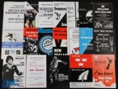 NZ in the British Isles 1978-93 Rugby Programmes (19): 1978 v W Wales, Munster, Ulster, S/SW Eng,