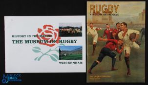 Scarce Rugby Collection and Museum Brochures (2): Sought-after attractive 50pp colourful A4 brochure