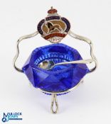 1924 Wembley British Empire Exhibition Salt souvenir with spoon - a rare item